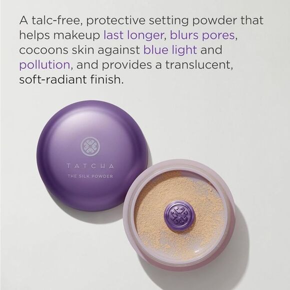 TATCHA Protective Silk Setting Powder - Picture 4 of 9